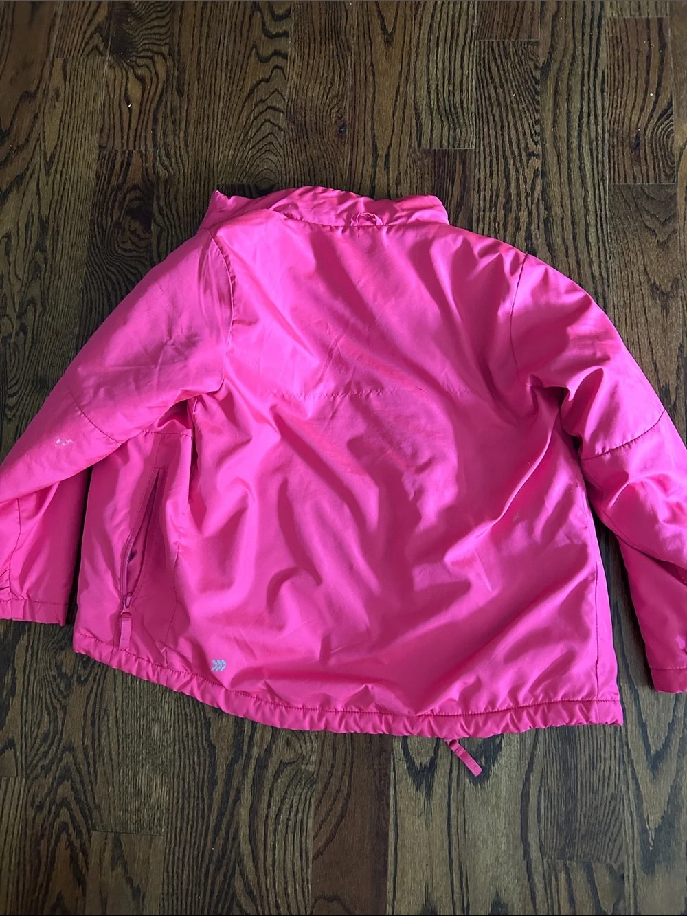 all in motion Pink & Purple Hooded Puffer Jacket